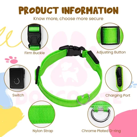 Cat / Dog LED Collar Large - view 4