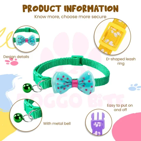 Cat / Puppy Bow Collar - view 4