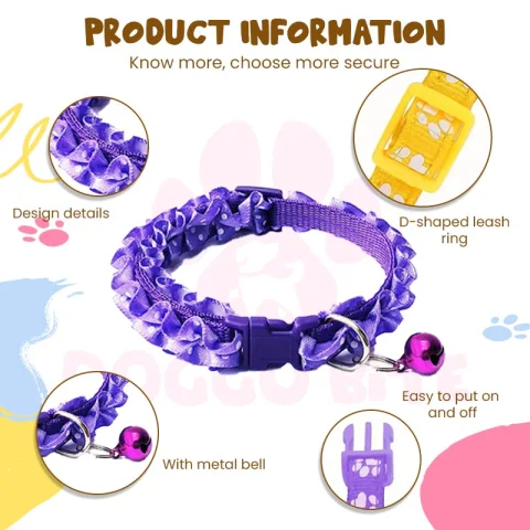 Cat / Puppy Lace Collar - view 5