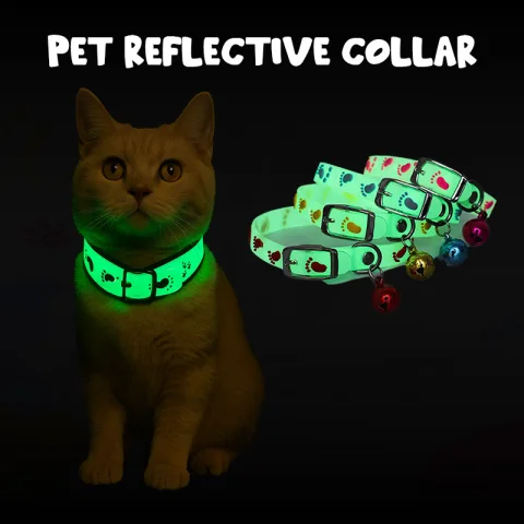 Cat / Puppy PVC Santed Reflective Collar - view 3