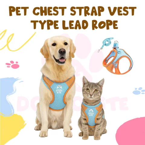 Dog / Cat Harness & Leash Set (Large Size) - view 4