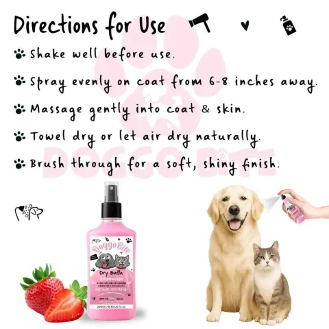 Dry Bath Spray – 250 ML | VETLORY - view 2