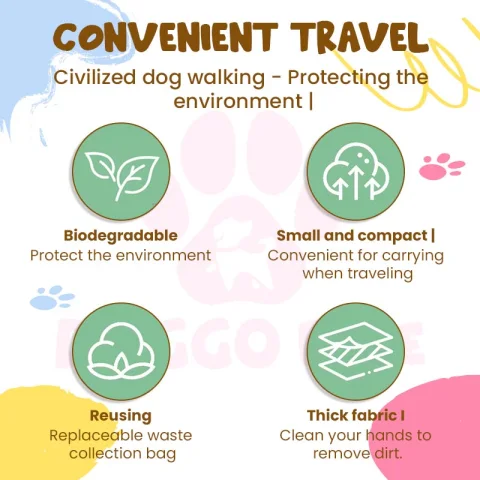 Poop Bag With Container - view 2
