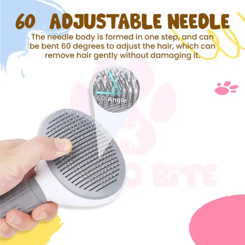 Self-Slicker Round Oval Shape Thick Bristles - view 3