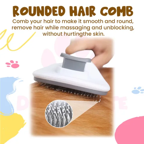 Self-Slicker Round Oval Shape Thin Bristles - view 2