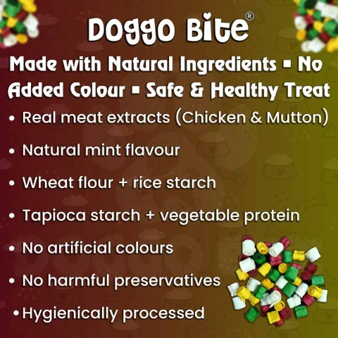 VETLORY Mix Flavored Rawhide Nuggets Dog Chew Treat - view 3